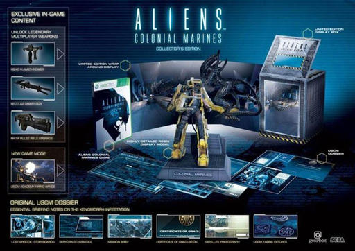 Коллекционное издание Aliens: Colonial Marines Коллекционное издание Aliens: Colonial Marines
